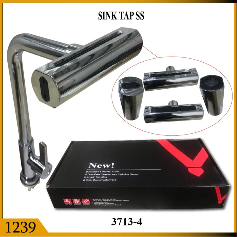 SINK TAP SS MULTIFUNCTION HEAD (1239)